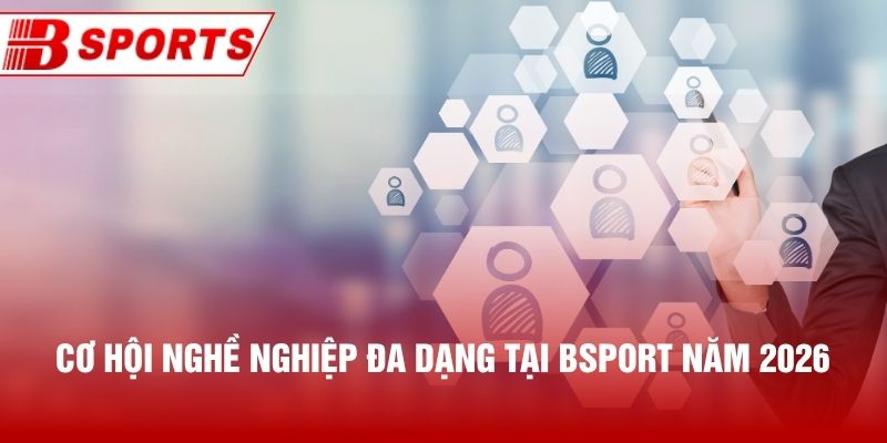 Cơ hội nghề nghiệp đa dạng tại Bsport năm 2026